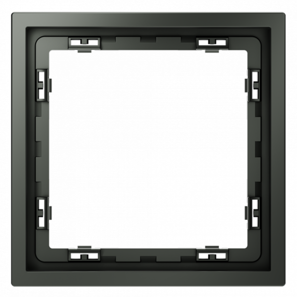 Рамка пластиковая VOLTUM S70 на 1 пост, (титан) VLS100106