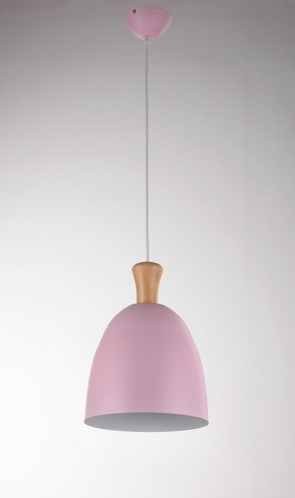 Светильник подвесной F3524-28 Pink E27*1