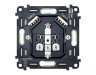 Механизм электрической розетки 2USB A+A 18W быстрая зарядка с заземлением на винтовых зажимах 16A 250V QUANT VM155