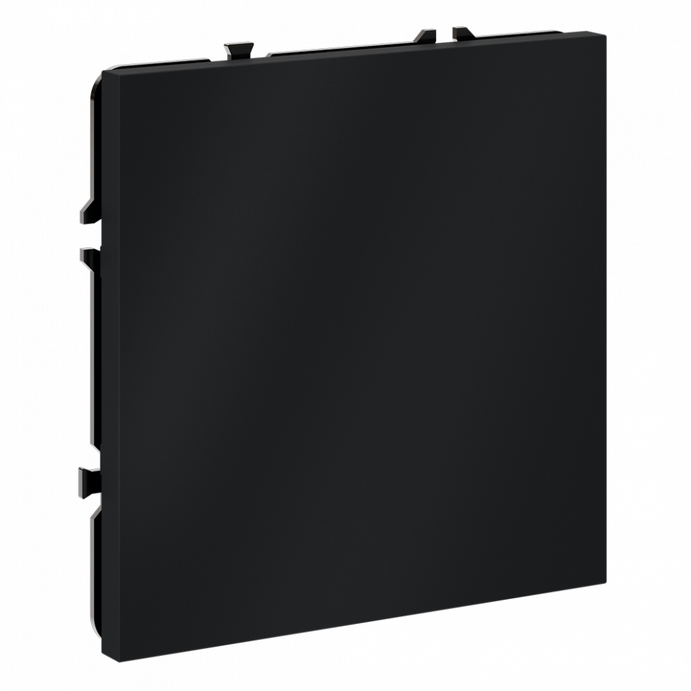 Заглушка VOLTUM S70 с суппортом, (графит) VLS080107