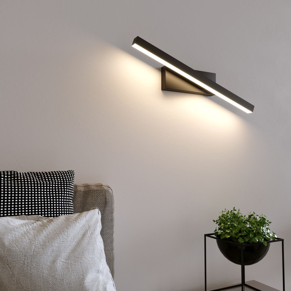 Настенный светодиодный светильник 40121/LED черный