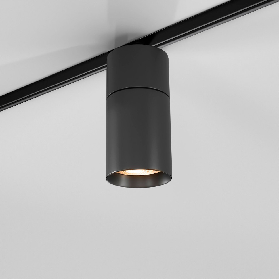 Трековый светильник Slim Magnetic R02 12W 4200K черный 85012/01