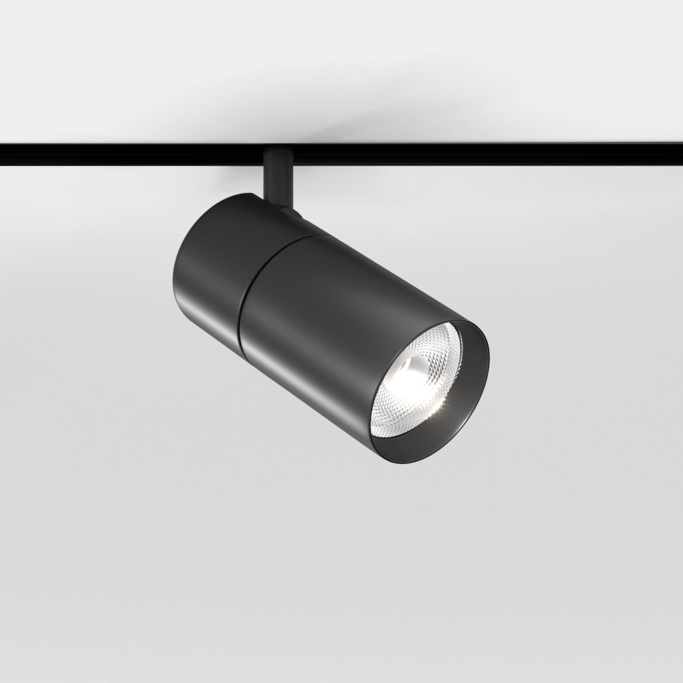 Трековый светильник Slim Magnetic R02 12W 4200K черный 85012/01