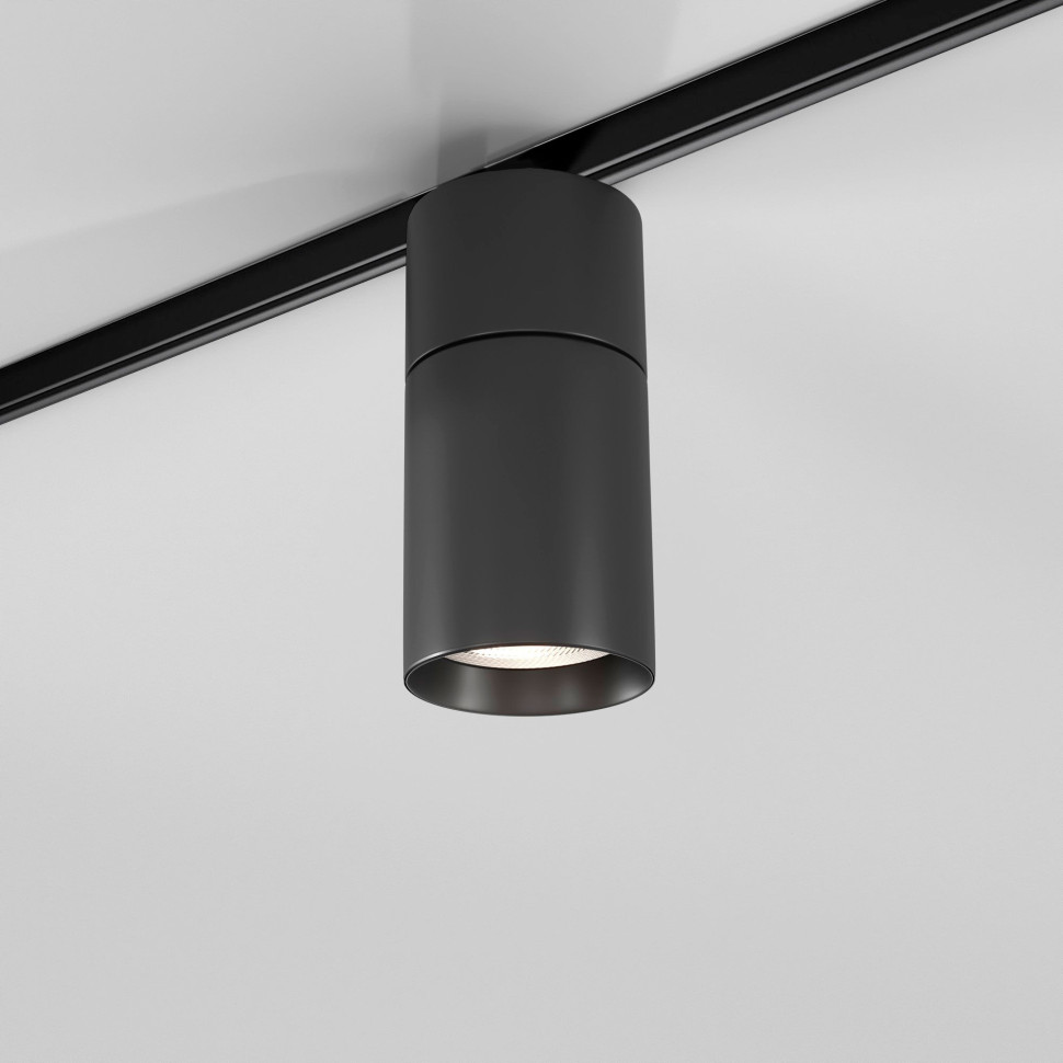 Трековый светильник Slim Magnetic R02 12W 4200K черный 85012/01