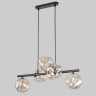 Подвесной светильник со стеклянными плафонами 11026 Lava Brown