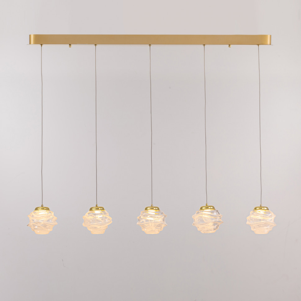 Подвесной светильник Delight Collection MD25030003-5B gold/clear