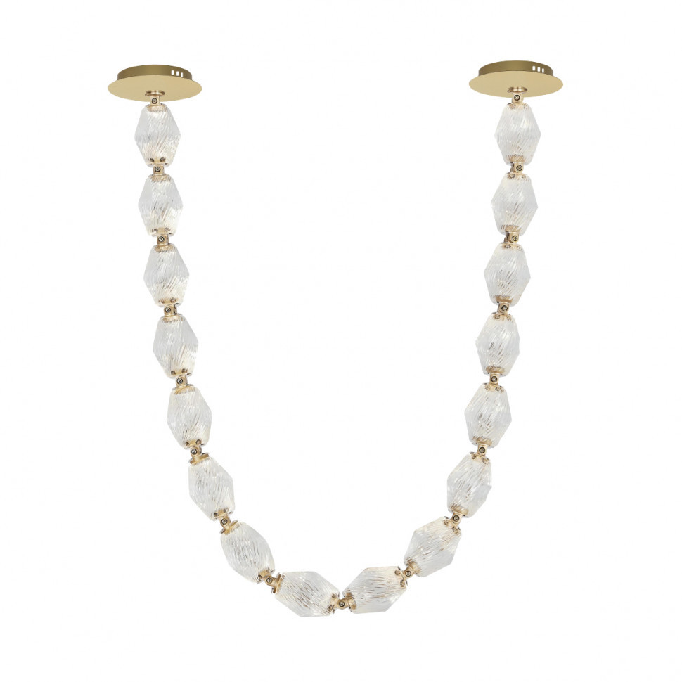 Подвесной светильник Delight Collection OWD865-16 brass/clear