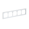 Рамка ARTGALLERY PURE 5 пост, матовое оргстекло белый GAL330105