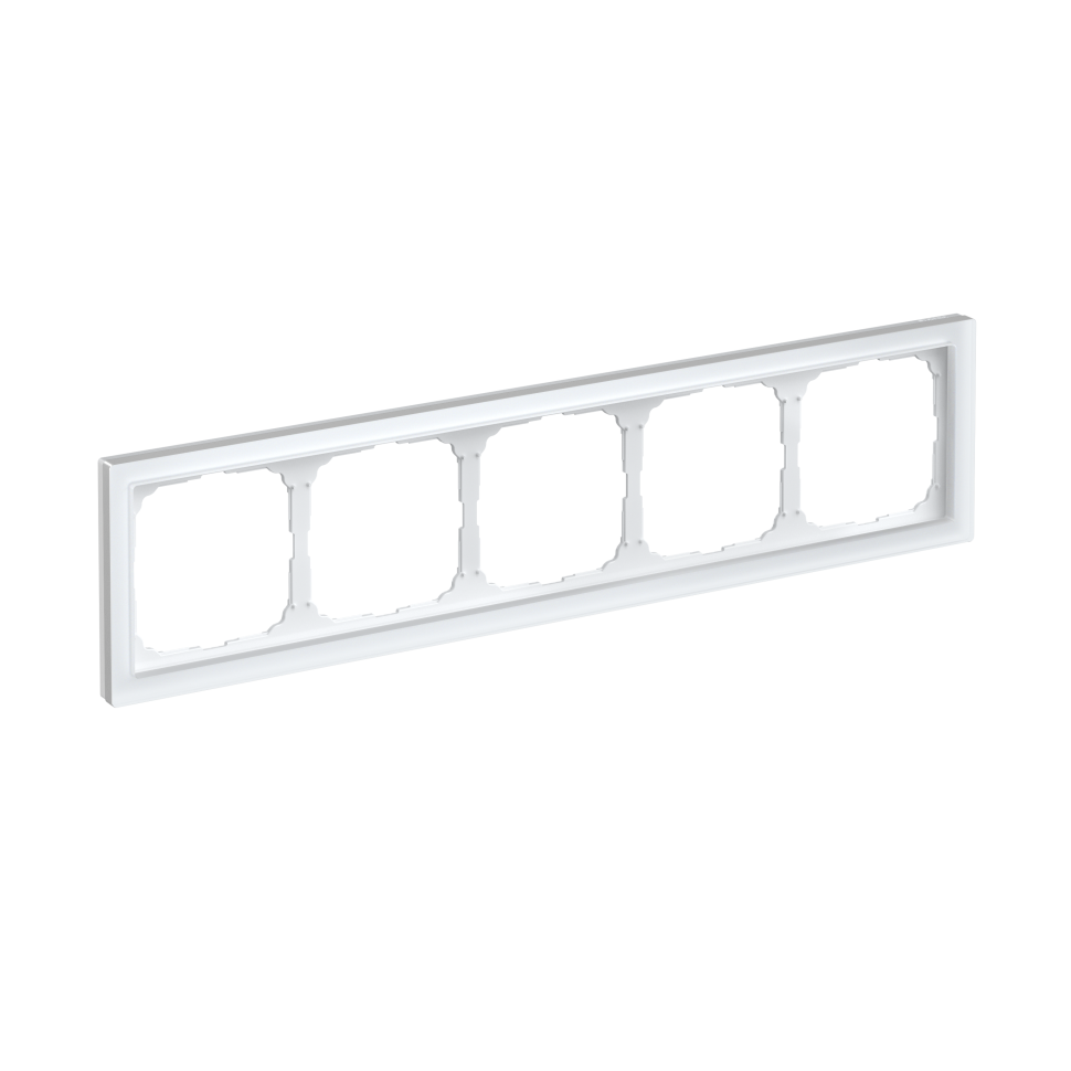 Рамка ARTGALLERY PURE 5 пост, матовое оргстекло белый GAL330105