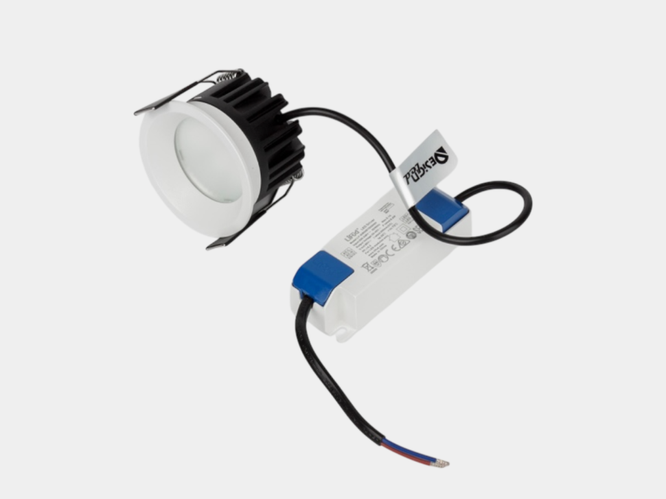  DesignLed Светильник светодиодный Встраиваемый , серия DL-RE, Белый, 8Вт, IP44, Теплый белый (3000К) , DL-RE1202-WH-WW