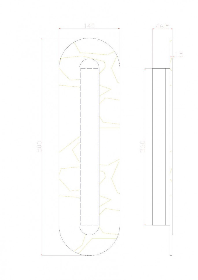 Настенный светильник Arte Lamp Michael A2136AP-1PB