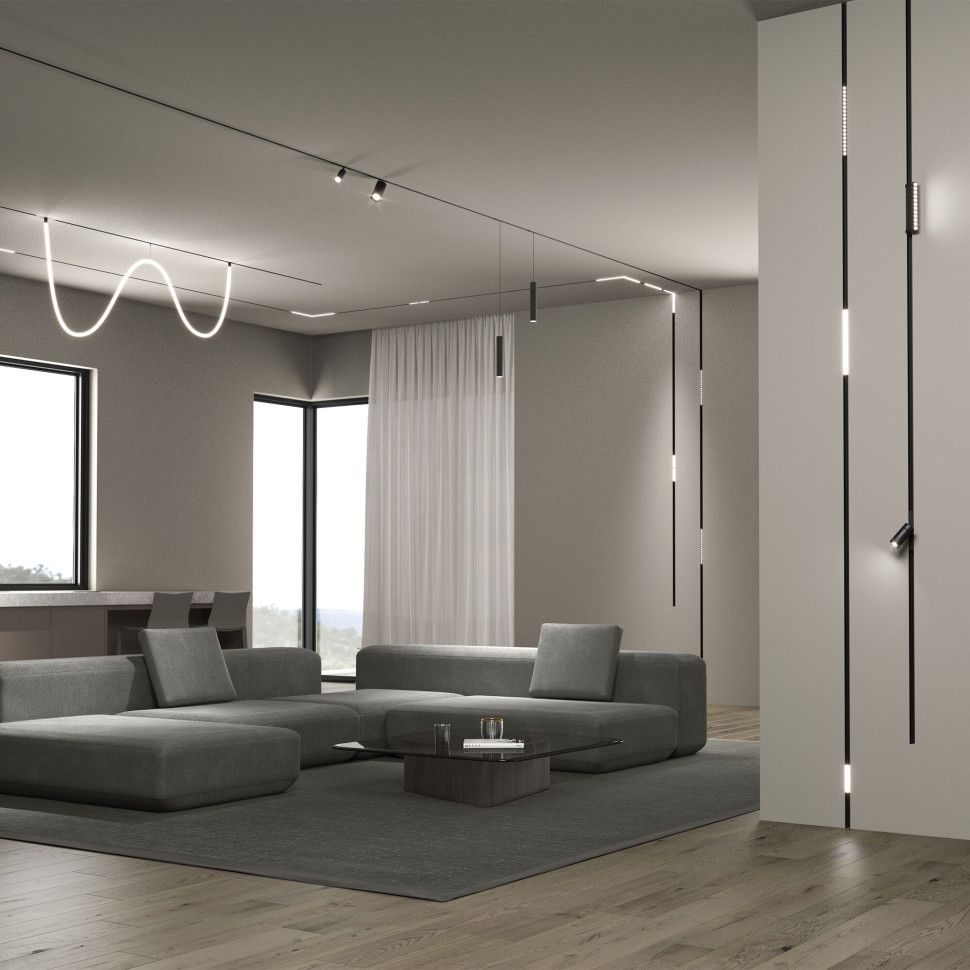 Трековый светодиодный светильник Full light 65 Вт 4200K Slim Magnetic 85027/01 65W 4200K