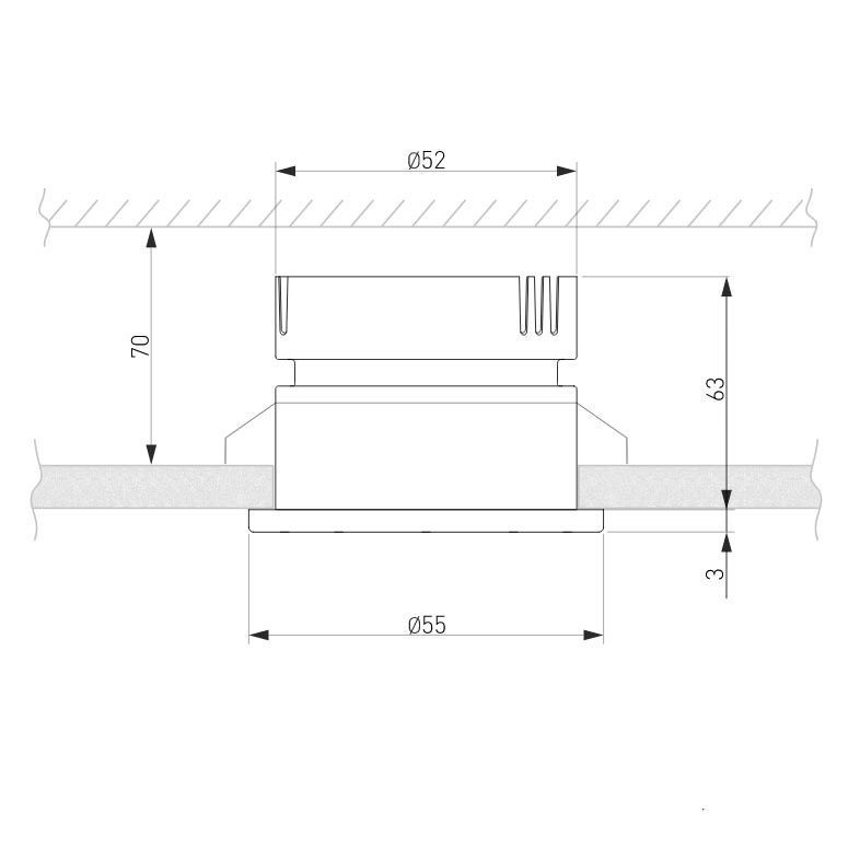 Встраиваемый светильник Elektrostandard Teka 25023/LED 4690389177231 a056770