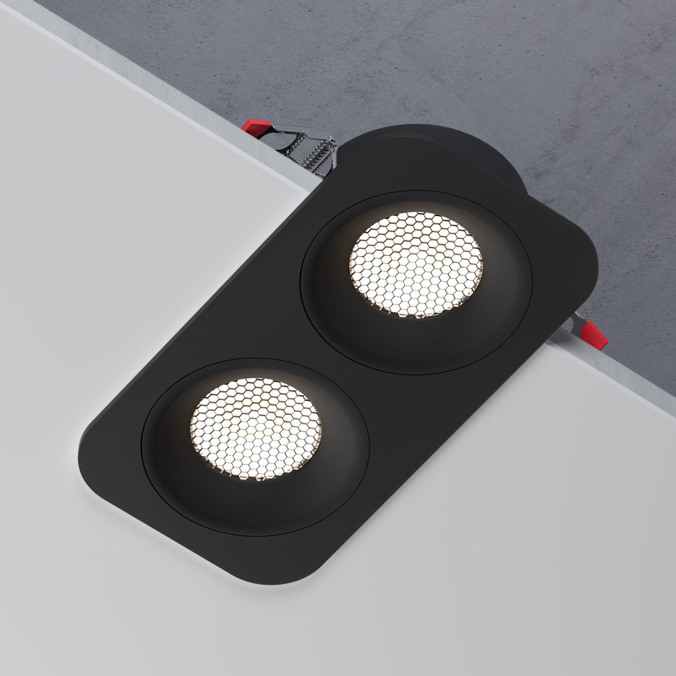 Светильник встраиваемый светодиодный Tetro 20W 3000K белый IP44 15277/LED
