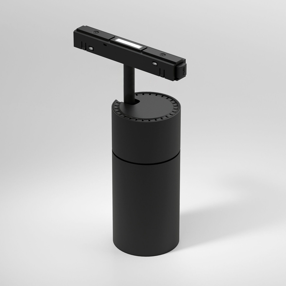 Трековый светильник Slim Magnetic R01 6W 4200K черный 85011/01