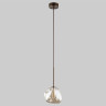 Подвесной светильник со стеклянным плафоном 11025 Lava Brown