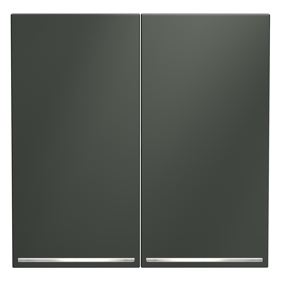 Клавиши для выключателя/переключателя двухклавишного с подсветкой, S70 (титан)