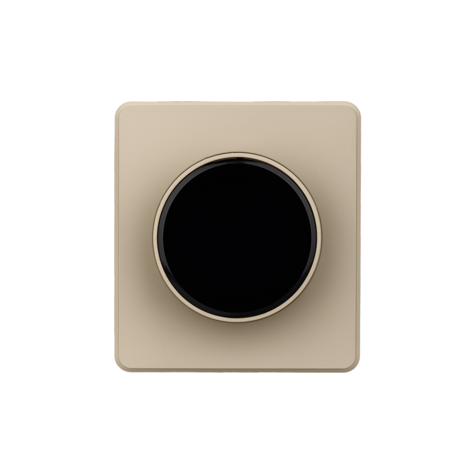 Терморегулятор ROUND Wi-Fi скрытой установки шелк KRANZ KR-78-0728-7