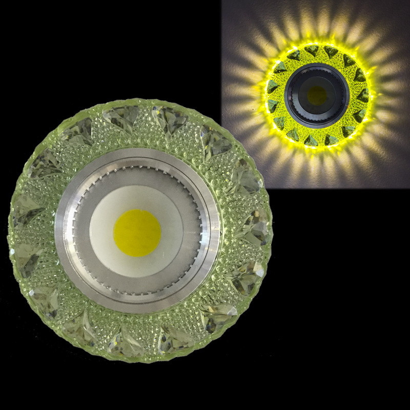 Встраиваемый светильник Reluce 42202-9.0-001PL MR16+LED3W LGN