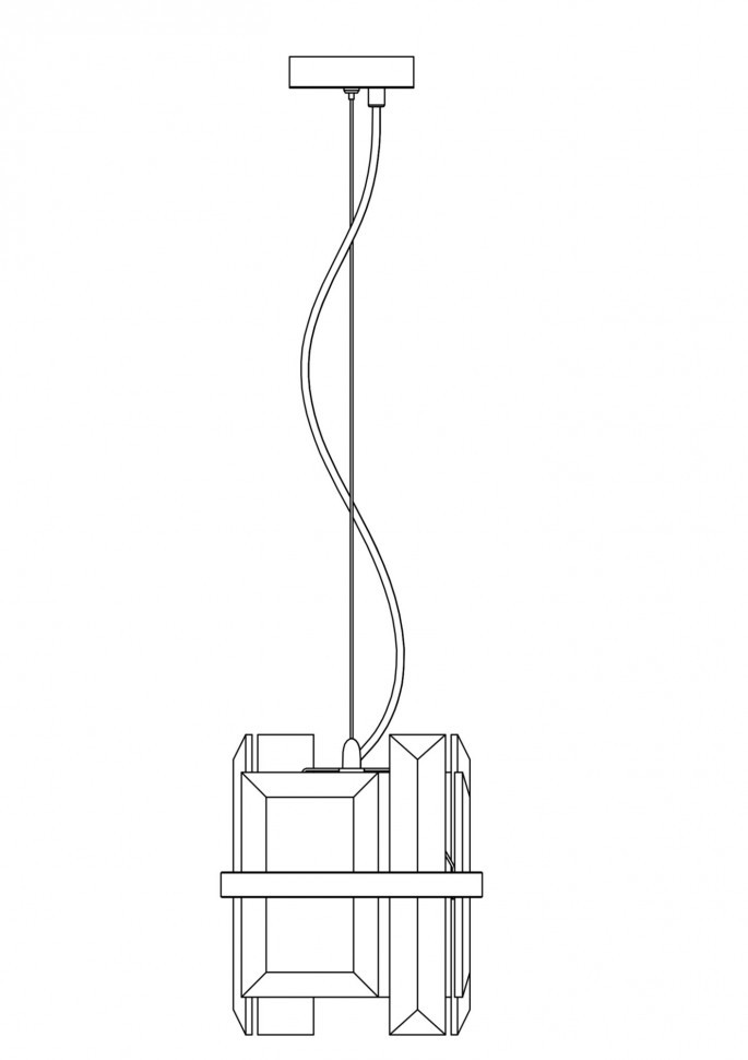 Подвесной светильник Maytoni Cerezo MOD201PL-01N