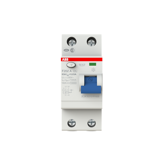 УЗО ABB F202 A-63/0.03 2CSF202101R1630