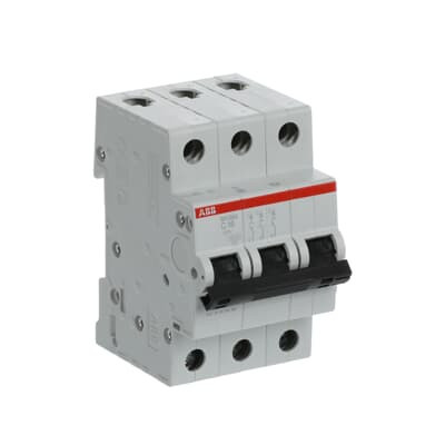 Автоматический выключатель ABB SH203-C16 3P 6kA 16А 2CDS213001R0164