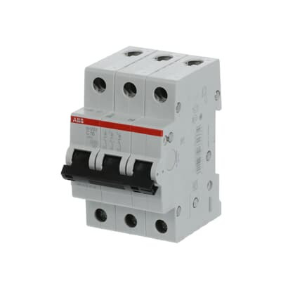 Автоматический выключатель ABB SH203-C16 3P 6kA 16А 2CDS213001R0164