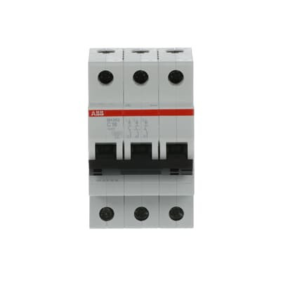 Автоматический выключатель ABB SH203-C16 3P 6kA 16А 2CDS213001R0164