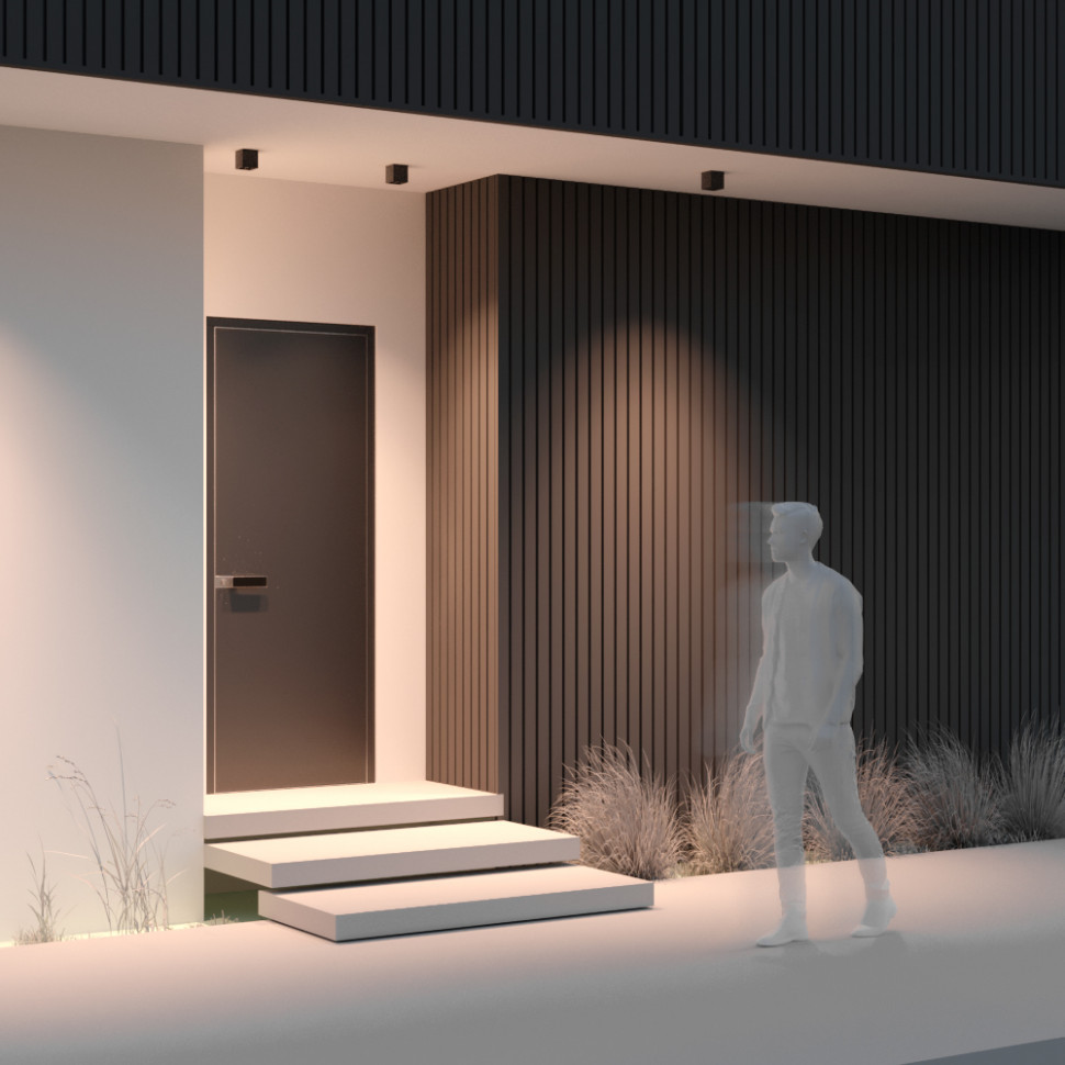 Уличный потолочный светильник Outdoor O309CL-L8GF3K