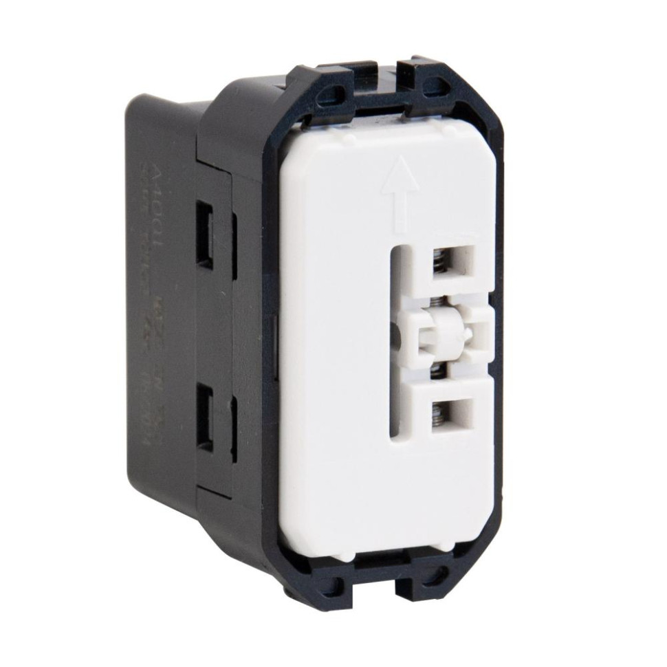 1 модульный кнопочный выключатель звонкового типа винтовой зажим, MEITON A4005 