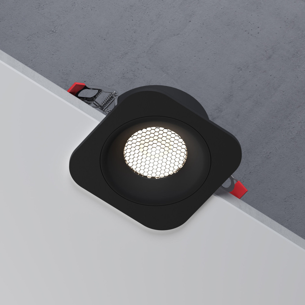 Светильник встраиваемый светодиодный Tetro 10W 3000K белый IP44 15276/LED