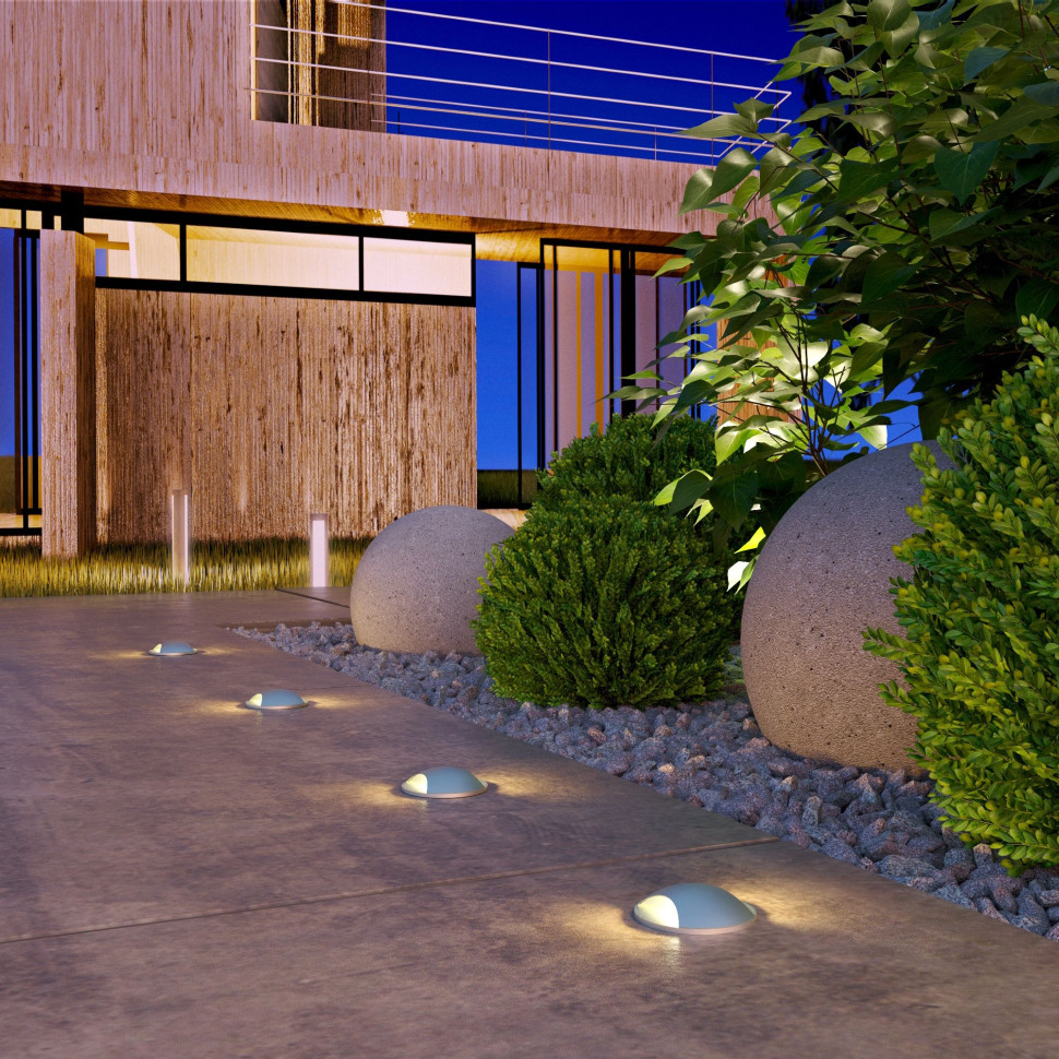 Подсветка для лестниц и дорожек алюминий MRL LED 1105 алюминий