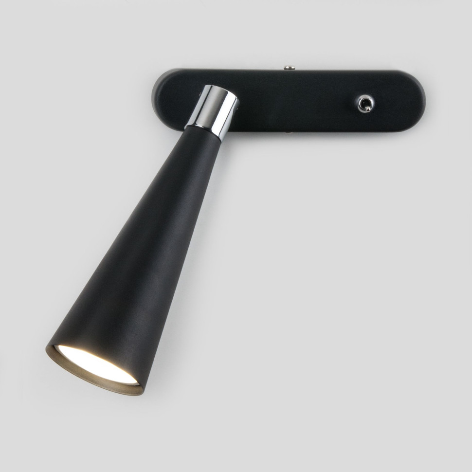 Настенный светильник Horn GU10 SW чёрный Horn GU10 SW чёрный (MRL 1010)