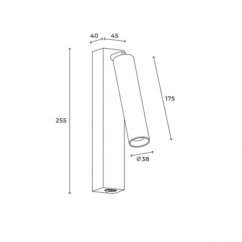 Настенный светильник Hesby Lighting Edge  HSBL_0209