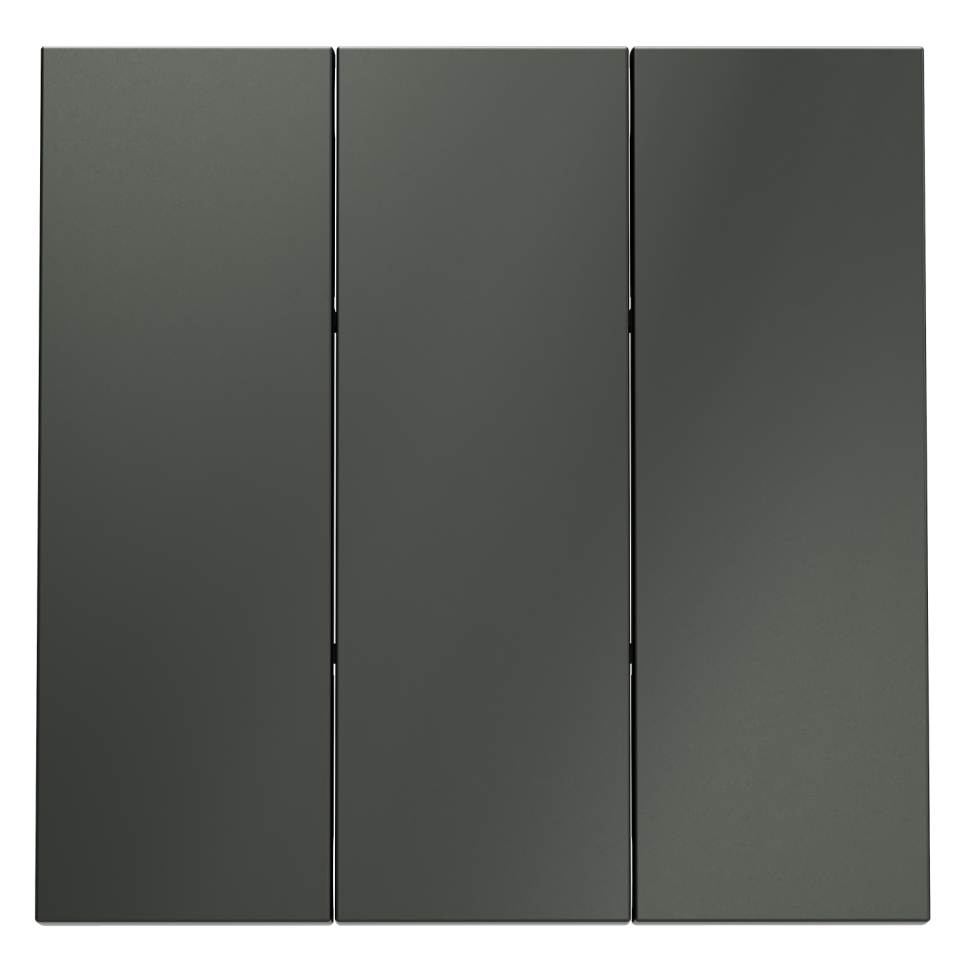 Клавиши для выключателя/переключателя трехклавишного, S70 (титан)