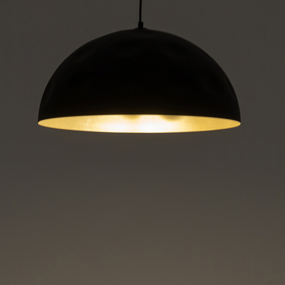 Подвесной светильник Nowodvorski Hemisphere Hit L Black/Satine Gold 10703