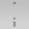 Подвесной светильник Eurosvet Lumen 50244/1 LED хром/дымчатый a061289