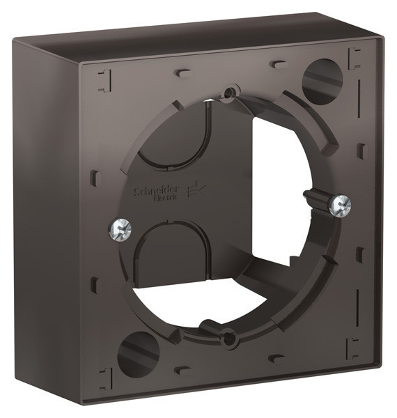 Коробка для наружного монтажа Systeme Electric AtlasDesign Мокко SE ATN000600