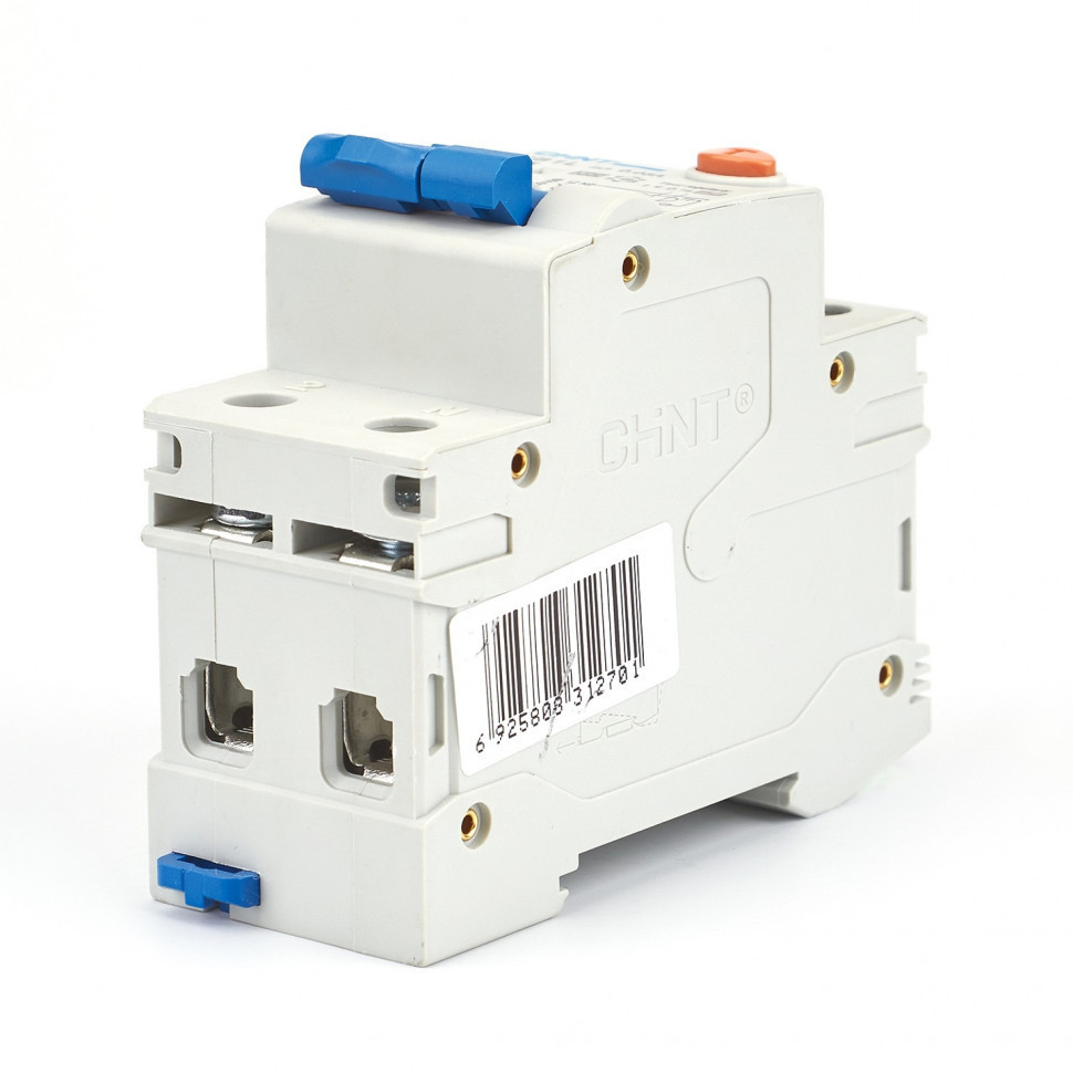 Дифференциальный автомат АВДT CHINT NB1L 1P+N 10kA х-ка С 25А тип АС 30mA (R) 203109