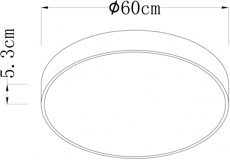 Потолочный светодиодный светильник Arte Lamp Arena A2671PL-1WH