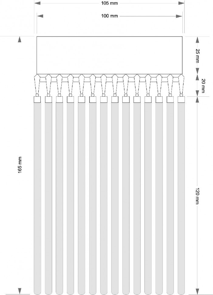 Потолочный светильник Kutek Filago FIL-OCZ-1(Z)105/120