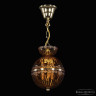Подвесной светильник Bohemia Ivele Crystal 5480/17 G Amber/M-1G