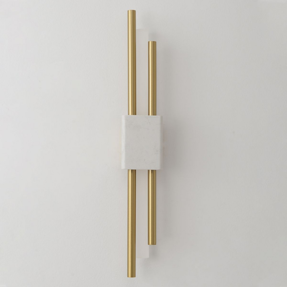 Настенный светильник Crystal Lux CARTA AP6W LED WHITE/BRASS