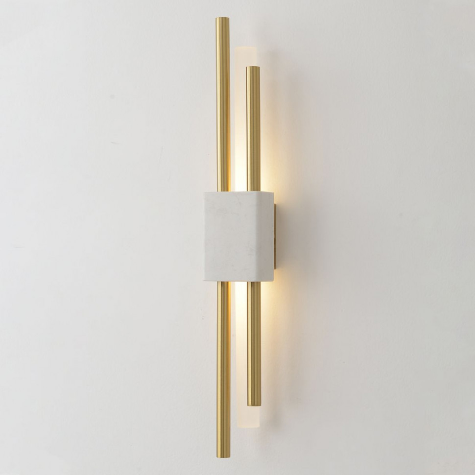 Настенный светильник Crystal Lux CARTA AP6W LED WHITE/BRASS