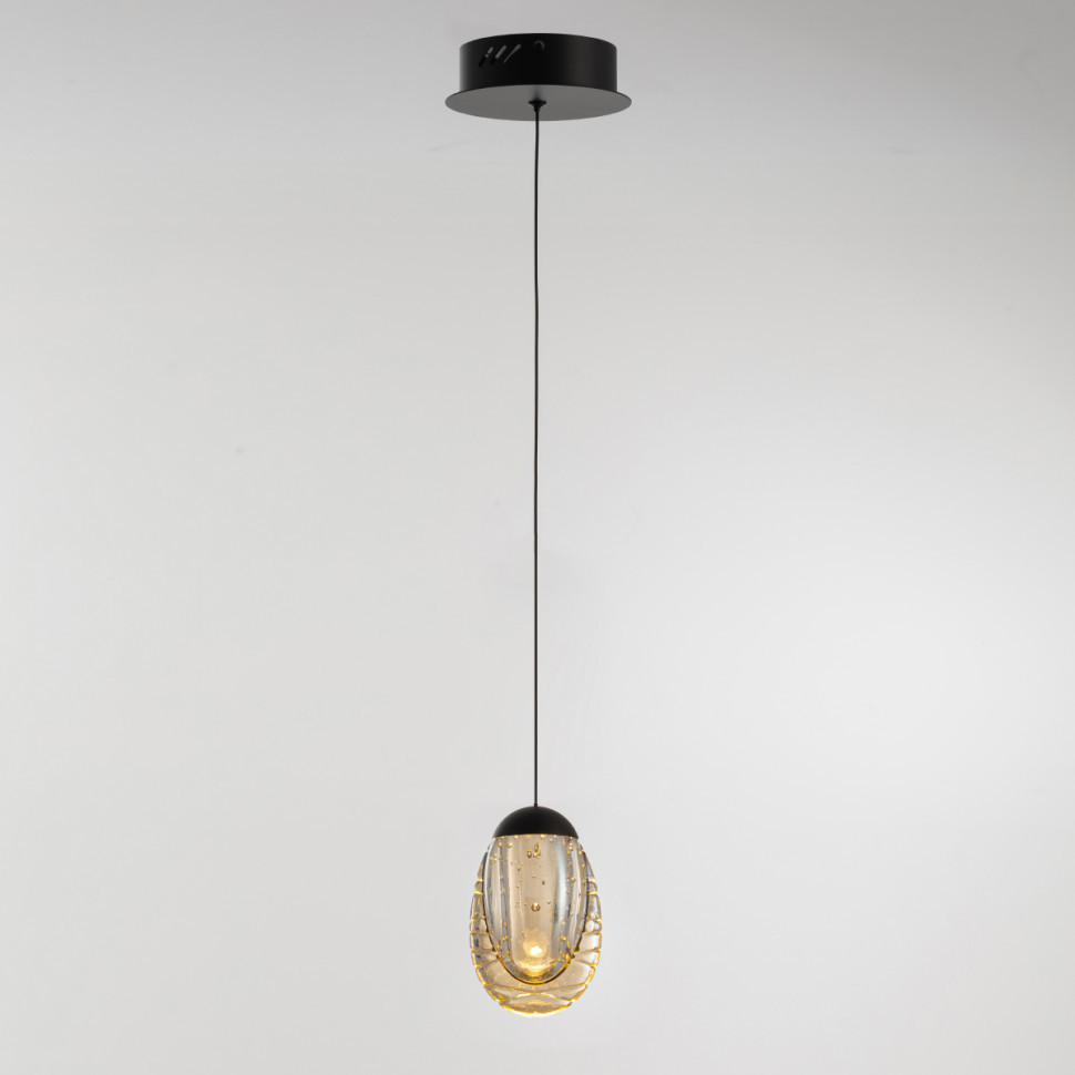 Подвесной светильник Delight Collection MD25090022-1A matt black/champagne