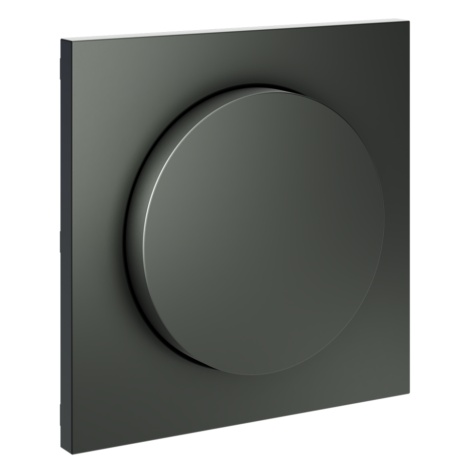 Накладка для светорегулятора поворотно-нажимного, S70 (титан)