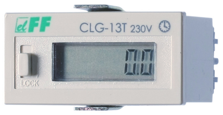 Счётчик времени работы и импульсов CLG-13T 230V EA16.002.002