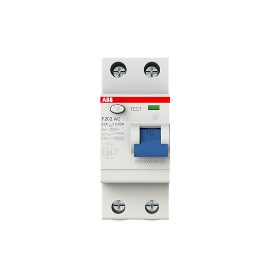 УЗО ABB F202 AC-25/0.03 2CSF202001R1250