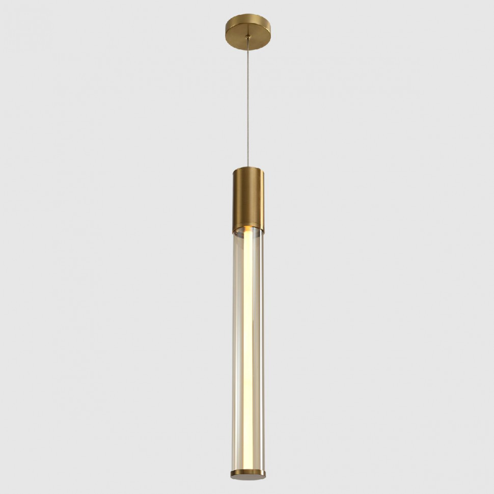Подвесной светильник Crystal Lux LINEUP SP11W LED BRASS