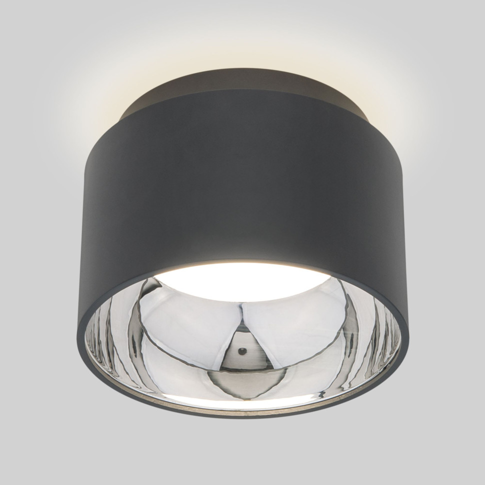 Накладной точечный светодиодный светильник 1069 GX53 GR Графит